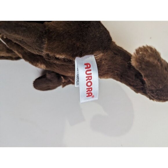 Aurora Sea Otter Plush Stuffed Animal 11" Long Brown toy zoo Aquarian - Picture 8 of 8